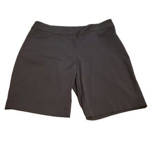 PGA Tour Golf Shorts Women's 12 Black Athletic Sports Preppy Summer Comfy Work